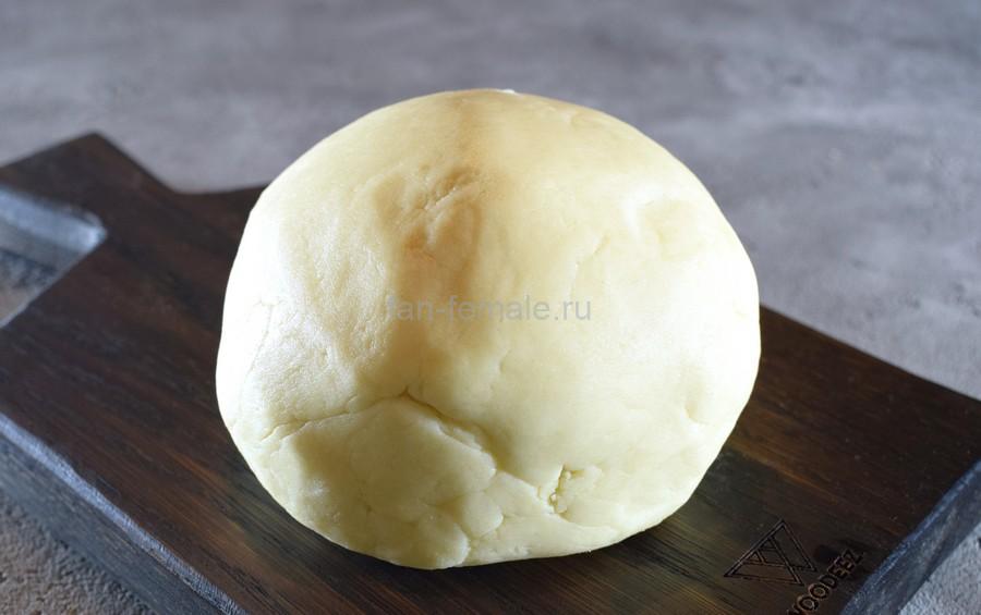 Приготовление песочного печенья с малиновым джемом, шаг 3
