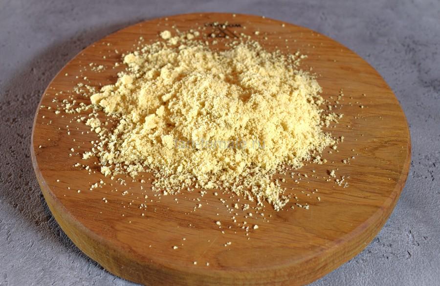 Приготовление крошковых пирожных с кунжутом, шаг 1