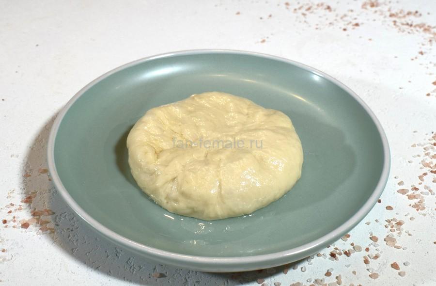 Приготовление жареных пирожков с картофелем и сыром, шаг 7