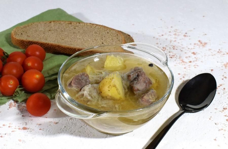 Тушеная говядина с картофелем