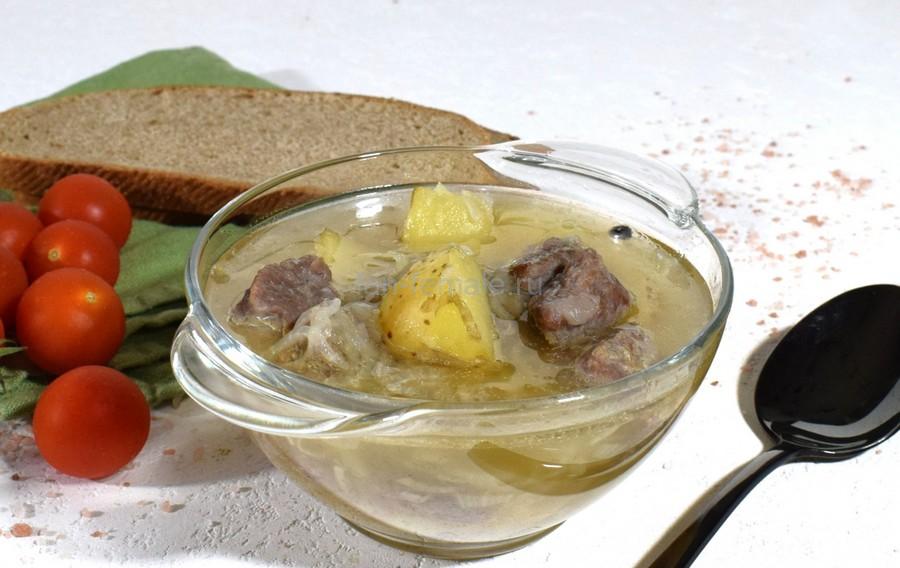 Тушеная говядина с картофелем