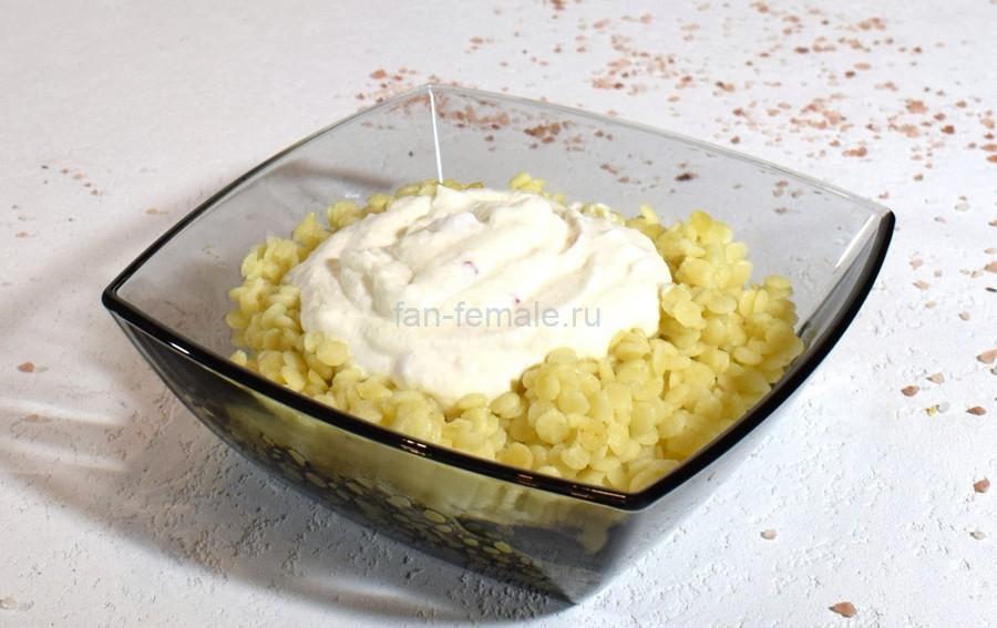 Приготовление птитима с острым сливочным соусом, шаг 6