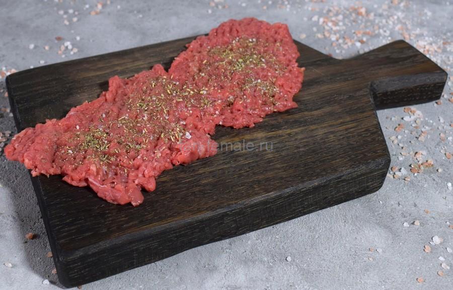 Приготовление ромштекса из говядины с прованскими травами, шаг 2